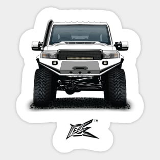 toyota lc79 lifted truck Sticker